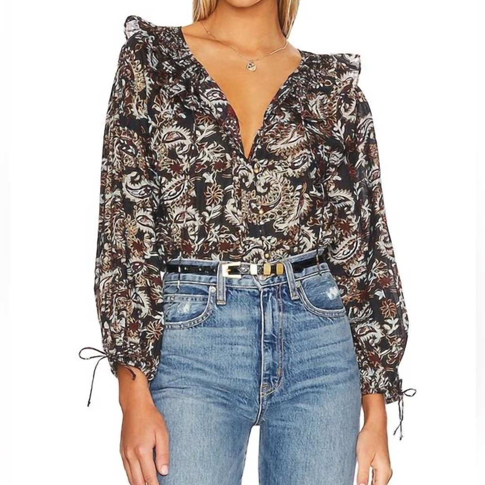 Cleobella Jillian Ruffle Blouse